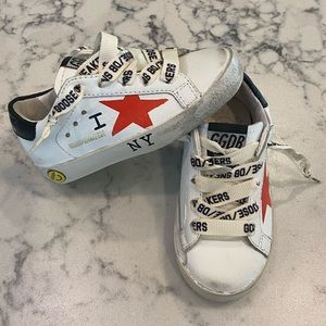 Limited edition kids golden goose sneakers